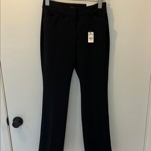 Express Black Editor Barely Boot Women's Pants, NWT, 00p